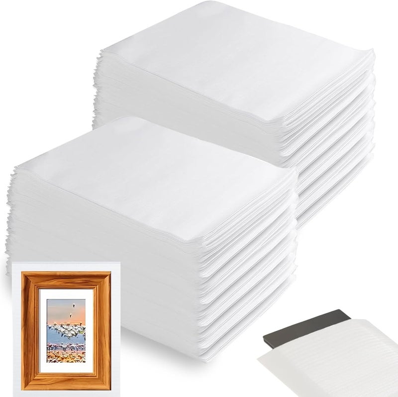 XHMAXE 100PCS Cushioning Foam Pouche,8x10Inch Packing Pouche Packing Supplies for Moving and Storing,Foam Pouches for Small Fragile Items/Small Electronic Products/Cosmetic Products/Jewelry/Glasses/Cups - Image 1
